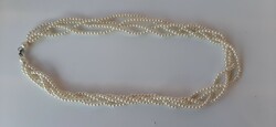 Twisted 4-row mother-of-pearl string