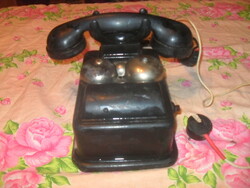 Antique metal phone