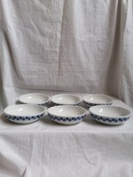 6 Alföldi gabriella patterned porcelain bowls