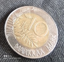 Finnország 1993. 10 marka