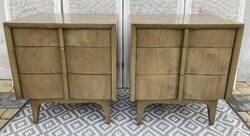 2 nightstands marked Midcentury, American of Martinswille, part of a set