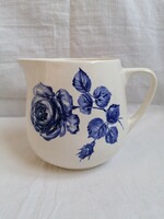 Blue pink granite ceramic jug