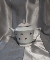 Zsolnay, antique, gold ornate, floral teapot, jug, spout, original, marked