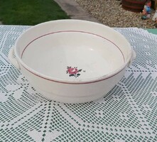 2 Peasant bowl with ears and flowered patties, nostalgia piece peasant comatose