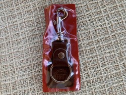 Retro fiat key ring, unopened 1970s