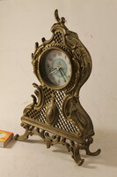Bronze baroque mantel clock 269