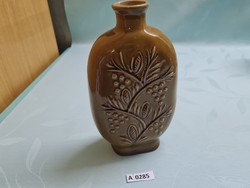 A0285 ceramic bottle with rooster pattern 22 cm