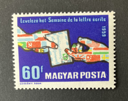 1959. LEVELEZŐ HÉT (II)**  - bélyeg