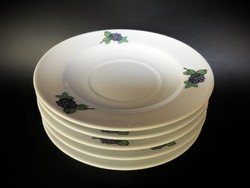 Alföldi 5 pcs display hippie patterned tea cup bottom purple flower plate