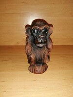 Monkey figurine made of resin - 11 cm high (22/d)