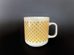 Ljubljana showcase mug yellow checkered