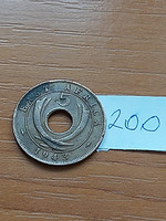East Africa east africa 5 cent 1943 sa pretoria mint, bronze, george vi 200.