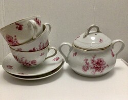 Antique Meissen tea set