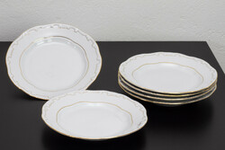 Zsolnay feather dinner set 25 pieces (used)