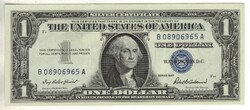 1 silver dollár 1957 USA UNC