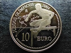 Spanyolország Nyári Olimpia 2004, Athén .925 ezüst 10 Euro 2004 M PP (id64300)