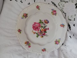 Zsolnay rose plate