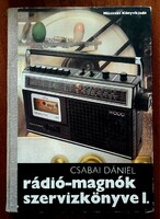 Dániel Csabai: service manual for radio tape recorders 1