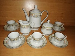 Chinese porcelain coffee set for 5 (31/d)