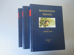 Chernel István: Magyarország madarai I-III. (reprint kiadás, 1985)