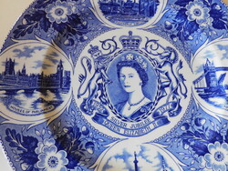 Wheatherby decorative plate ii. On the occasion of Elizabeth's silver jubilee, 1977
