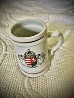 Witeg mug with Hungarian coat of arms! Rare!