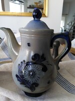 German stoneware - tea and coffee pourer / folk style