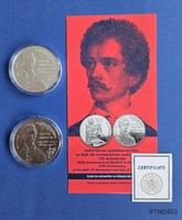 Sándor Petőfi and the revolution and freedom struggle of 1848/49 silver and non-ferrous metal commemorative coin unc