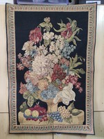 Dreamy floral needle tapestry imitation machine tapestry tapestry with fruit still life