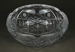 1M981 old polished glass ashtray 1.25 Kg