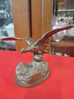 Bronze turul bird figural sculpture.
