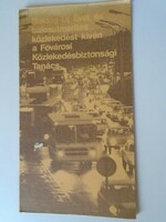 D195149 Budapest traffic safety council - New Year greeting card