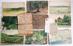 The legacy of Barnabás Bornemisza and László-dated with a letter from painter Róbert Nádler