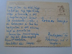 D195177 postcard sent to margit kovács ceramist - 1970 stockholm - millegärden -olgas terrass