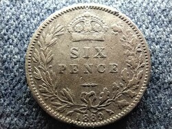 Anglia Viktória (1837-1901) .925 ezüst 6 Pence 1889 (id64460)