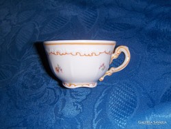 Régi Zsolnay barokk porcelán kávés csésze (0-1)