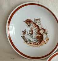 Kahla német porcelán gyerek tányérok
