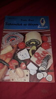 1971. Szine - java series turós emil: dairy products on the menu book according to the pictures minerva