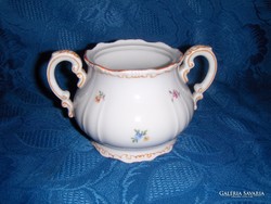 Old zsolnay baroque porcelain sugar bowl (3 / k)