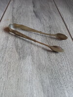 Gorgeous old silver-plated sugar tongs (11.2x3.8 cm)