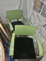 Art deco armchair couple