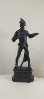 Kisfaludy Strobl Zsigmond -Hadik huszár bronz szobor