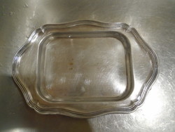 Small antique baroque tray 19.7 x 12.2 cm 119 grams 1435 ft for parcel machine