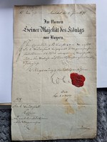 Bajor uralkodói levelek 1829-1856-1870
