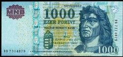 1000 forint 2009 UNC