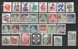 Postal cleaner bundes 1532 30 pcs. Various €33.00