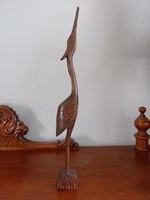 Retro - vintage wooden bird 35 cm