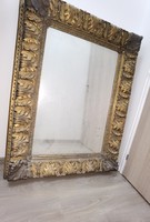 Nagyméretű  antik 20cm. vastag  tükör-képkeret!