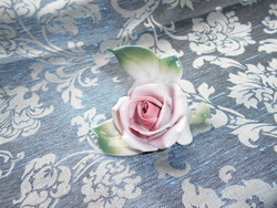 Ens German porcelain rose