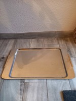 Huge old chrome zepter tray (54.3x31 cm!)